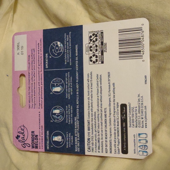 NEW Glade Wondermelon plugin scents - Picture 6 of 6
